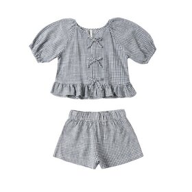 Rylee + Cru Inc. Marine Gingham Juniper Set