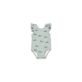 Rylee + Cru Inc. Whales Scoop Back Swim