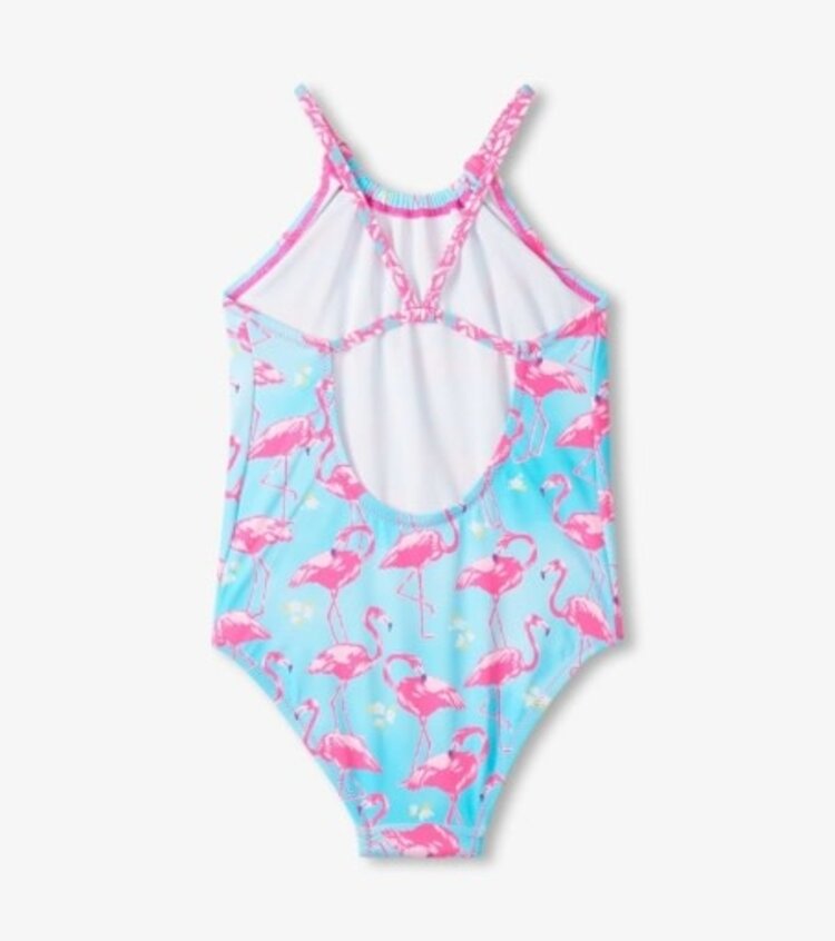 Whimsical Flamingos Swimsuit