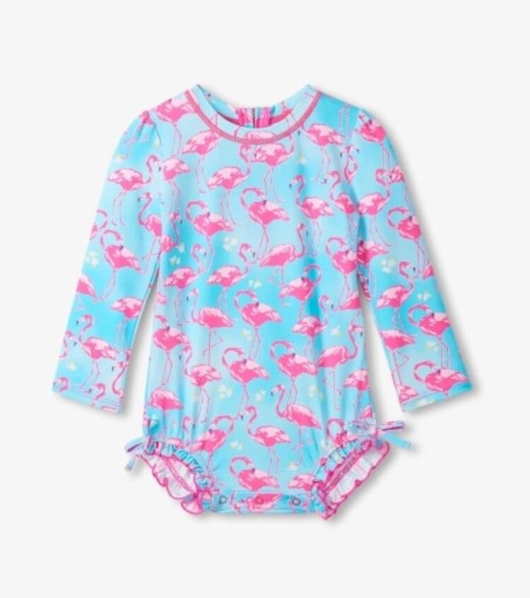 Whimsical Flamingos RG Swimsuit