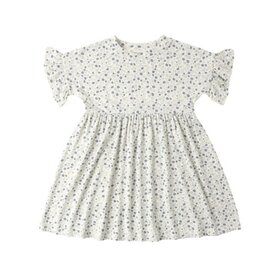 Rylee + Cru Inc. Blue Ditsy Babydoll Dress