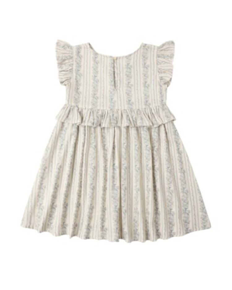 Rylee + Cru Inc. Blue Floral Brielle Dress