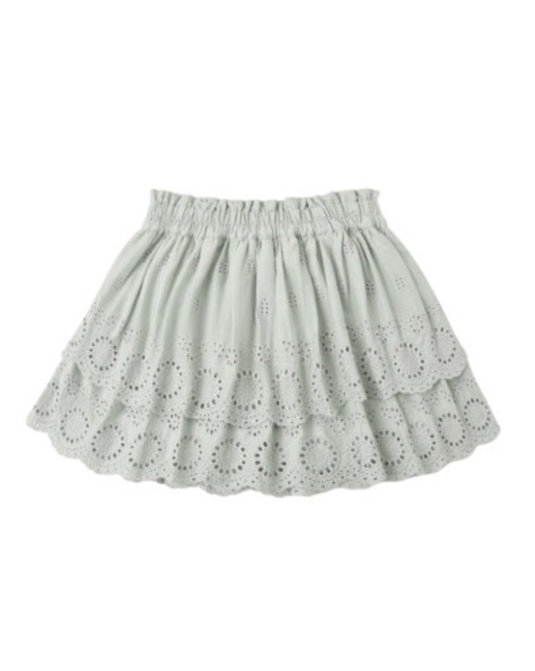Rylee + Cru Inc. Seafoam Rose Mini Skirt