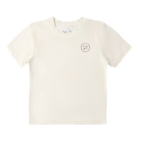 Rylee + Cru Inc. SHORT SLEEVE RASHGUARD NATURAL