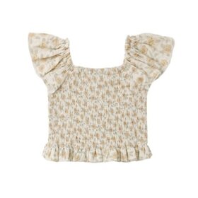 Rylee + Cru Inc. Yellow Floral Zayla Top