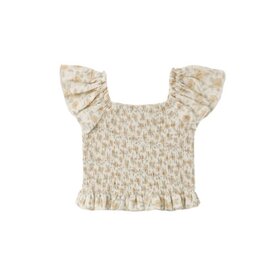 Rylee + Cru Inc. Yellow Floral Zayla Top