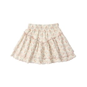 Rylee + Cru Inc. Tiered Blossom Mini Skirt