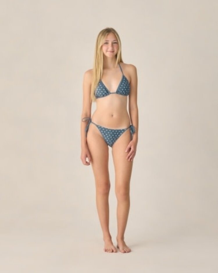 Rylee + Cru Inc. Marine Ditsy Bikini Set