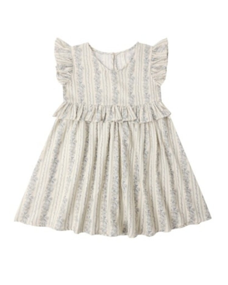 Rylee + Cru Inc. Blue Floral Brielle Dress