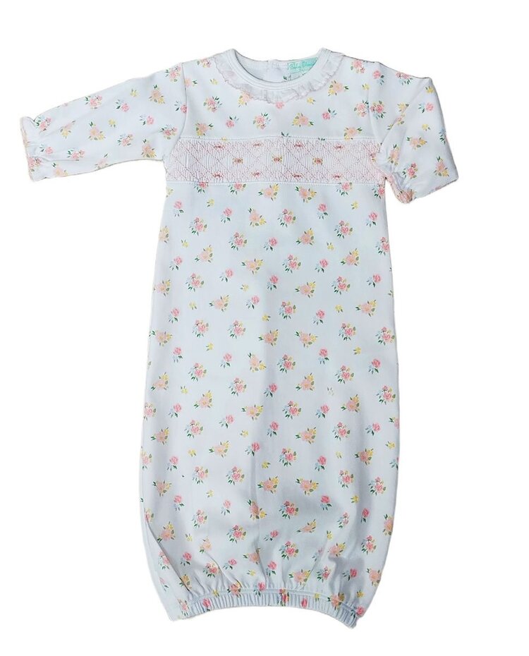 Baby Threads English Roses Smocked Daygown