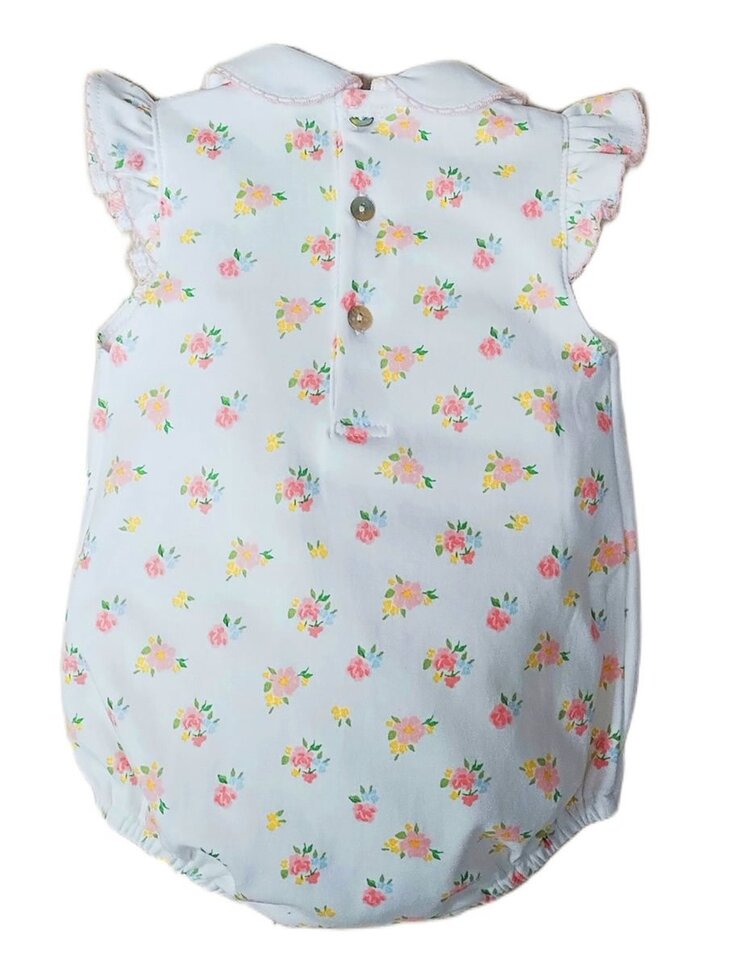 Baby Threads English Rose Collared Bubble