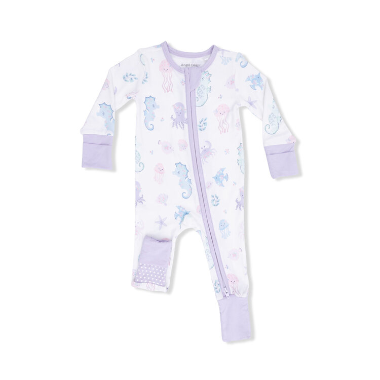 Angel Dear Floral Sea Creatures Conv Romper