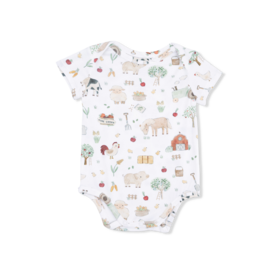 Angel Dear Cute Farm Animals Bodysuit