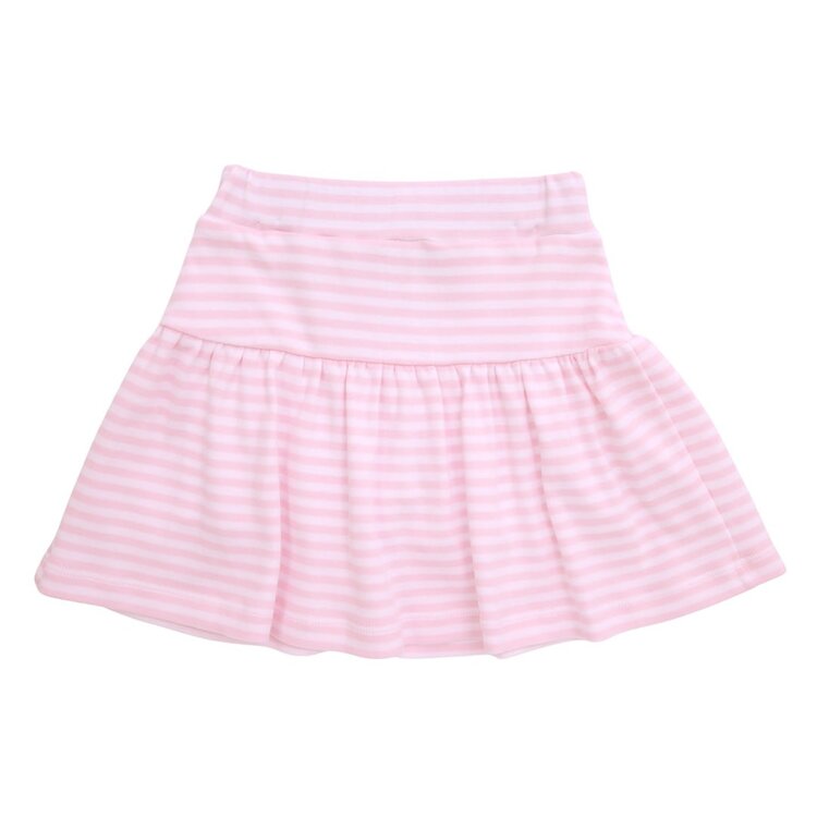 The Smiley Crab Pink Stripe Skort