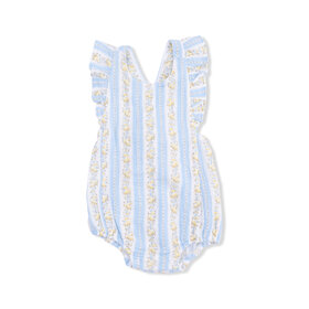 Angel Dear Odalys Floral Stripe Sunsuit