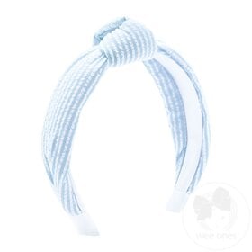 Wee Ones Seersucker Knot Headband