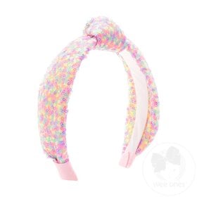 Wee Ones Confetti Sequins Knot Headband