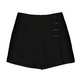Mayoral Black Knitted Ring Skort