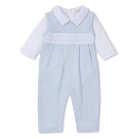 Kissy Kissy CLB Bl Smock Overall Set