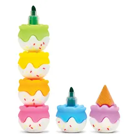 Iscream Ice Cream Stackable Markers