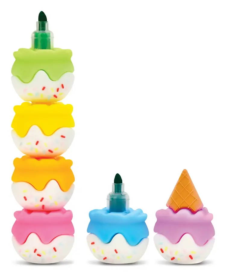 Iscream Ice Cream Stackable Markers