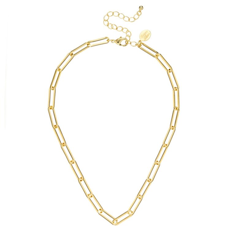Susan Shaw Large Paperclip Necklace
