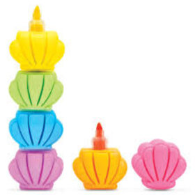 Iscream Seashell Stackable Markers