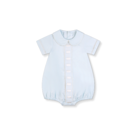 Set Fashions BLESSINGS BLUE BATISTE WITH ECRU RIBBON