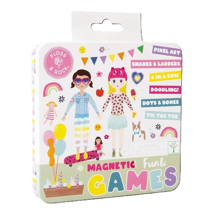 Floss & Rock Magnetic Fun & Games Tin