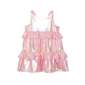 Mabel and Honey STRAWBERRY SPARKLE DRESS