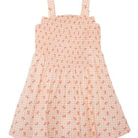 Mabel and Honey Tangerine Twirl Dress