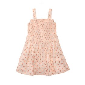 Mabel and Honey TANGERINE TWIRL DRESS