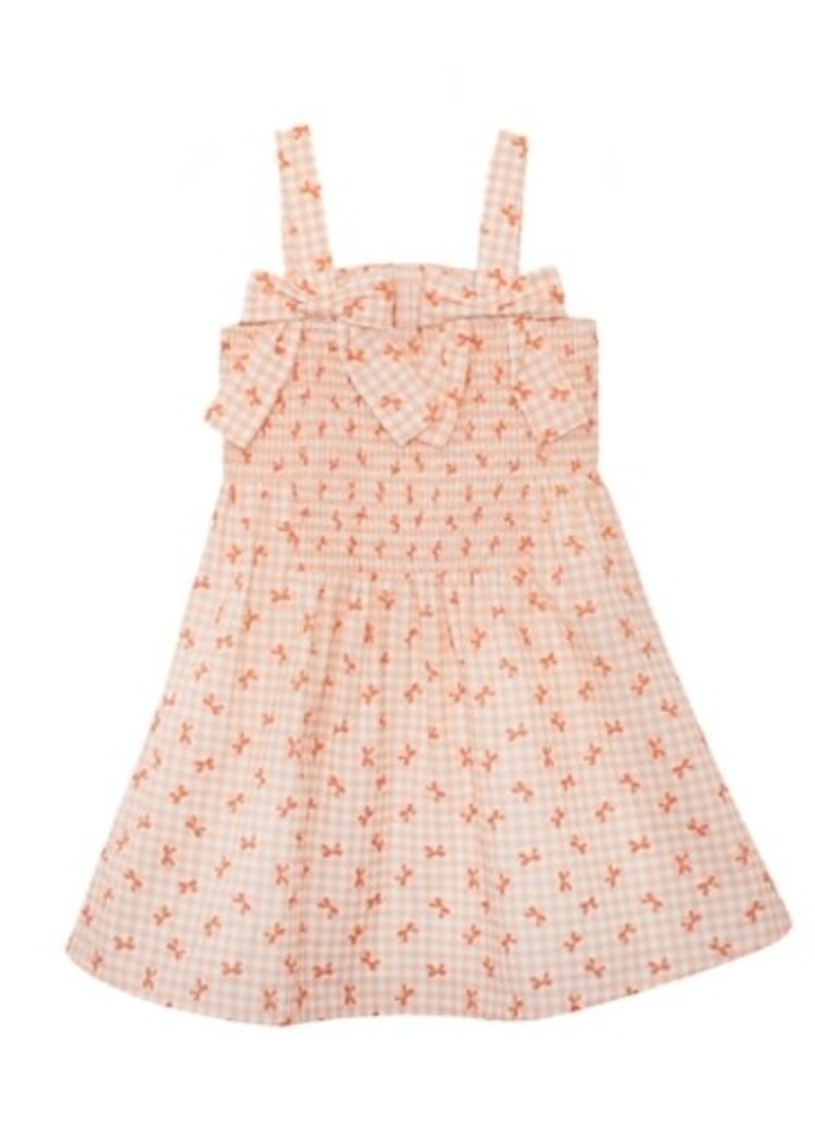Mabel and Honey TANGERINE TWIRL DRESS
