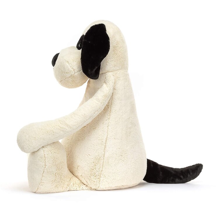 Jellycat Bashful Black & Cream Puppy Gigantic