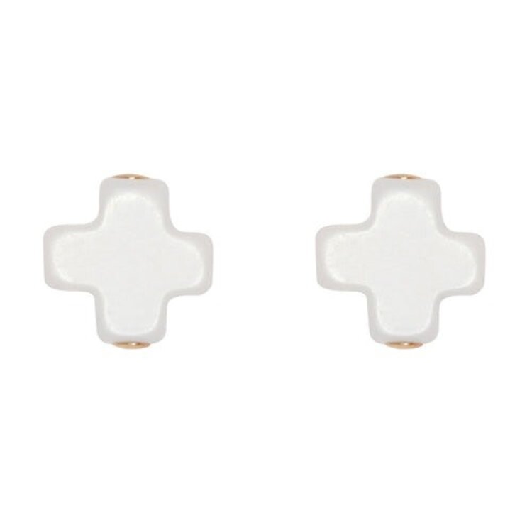 ENewton Signature Cross Stud