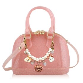 Carrying Kind Cate Light Pink Sparkle w/Charm S26