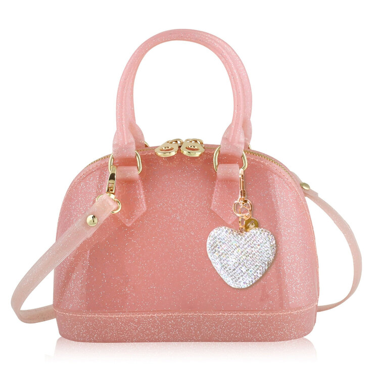 Carrying Kind Cate Light Pink Sparkle w/Charm S26