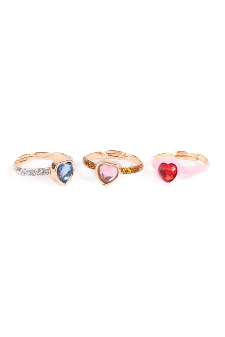 Great Pretenders Hearts of Love Ring Set, 3pc