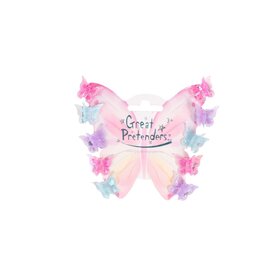 Great Pretenders Fancy Flutter Mini Hairclips, 10pc