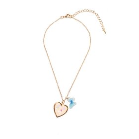Great Pretenders Butterfly Heart Locket Necklace