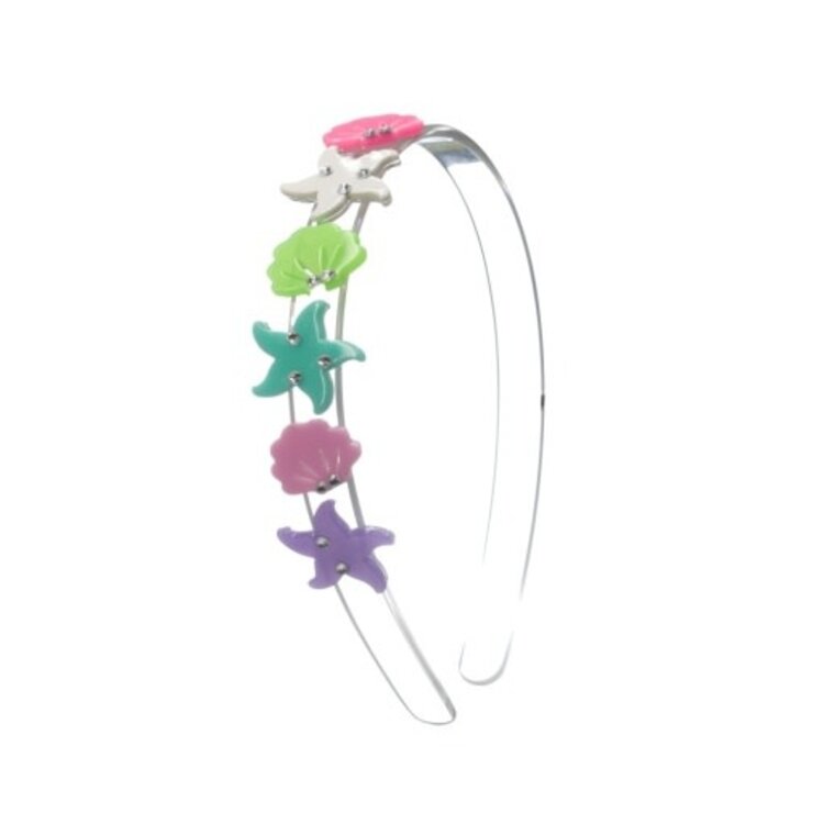 Lilies & Roses Seashells Headband