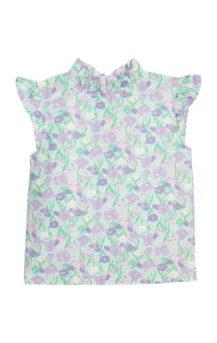 Bisby Tillies Tulips Angel Sleeve Tinsley Top