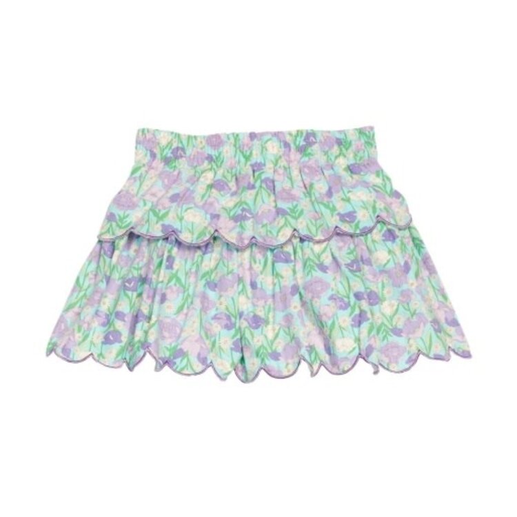 Bisby Tillies Tulips Two Tiered Skort
