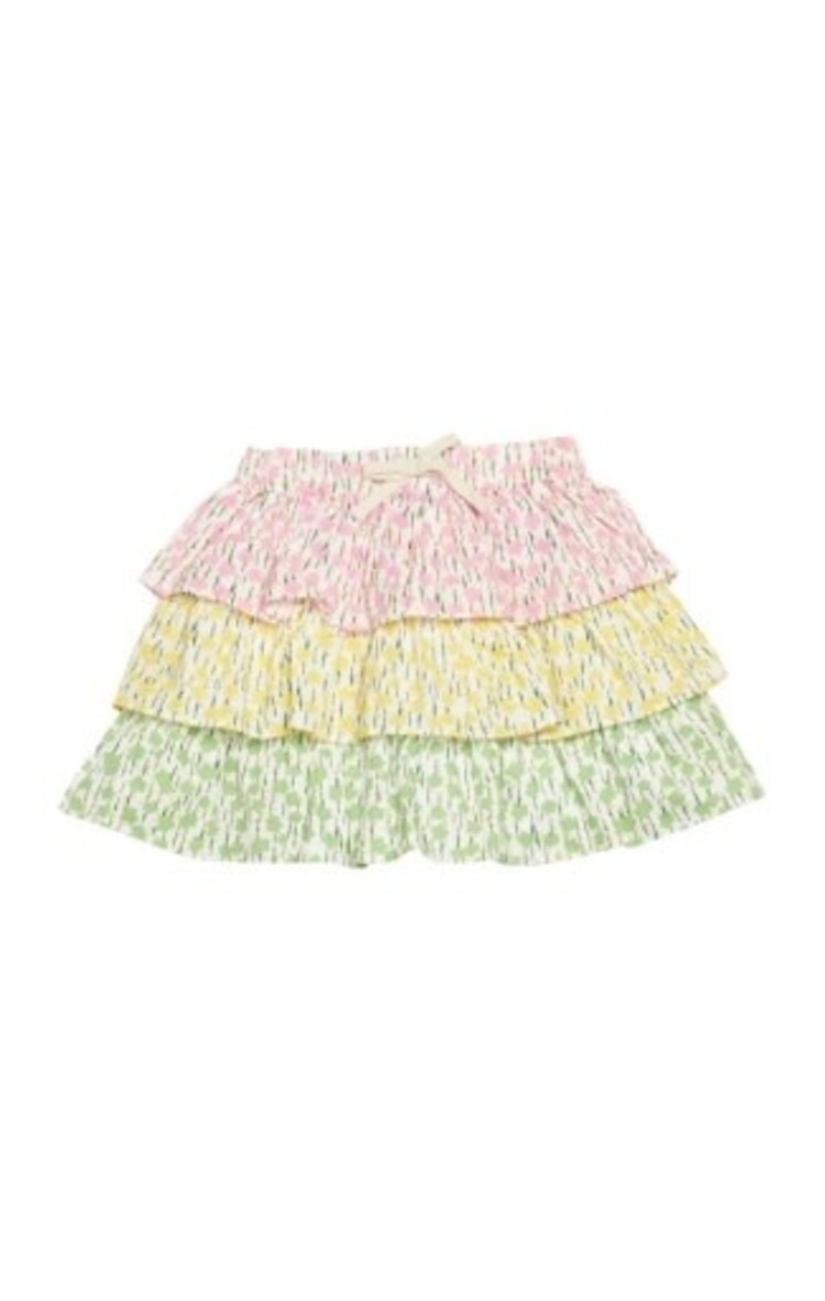 Bisby Darien Daisies Multi Tiered Skort