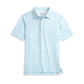 Johnnie-O White Beach Break Polo