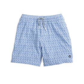 Johnnie-O Navy Barcelona Swim Trunks