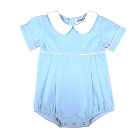 Ishtex Blue Poplin Boys Bubble