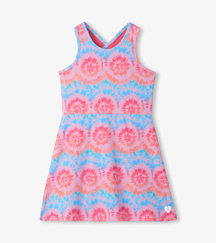 Hatley Starburst Tie Dye Active Aline Dress