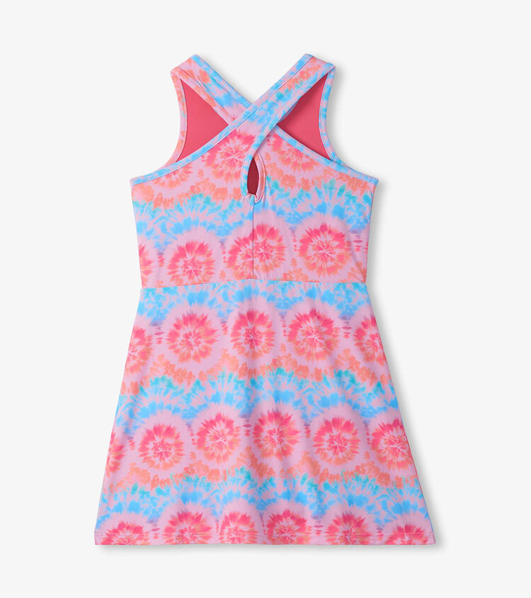 Hatley Starburst Tie Dye Active Aline Dress