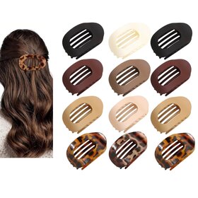Neutrals Oval Hair Claw